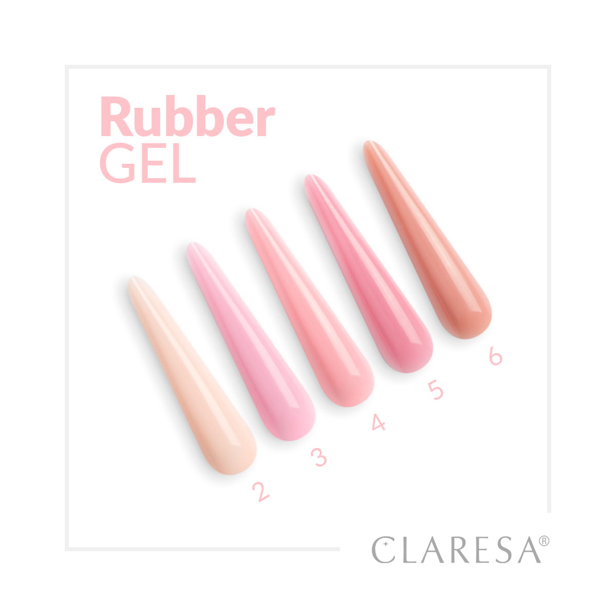 CLARESA RUBBER GEL 5 -12g - BVShop