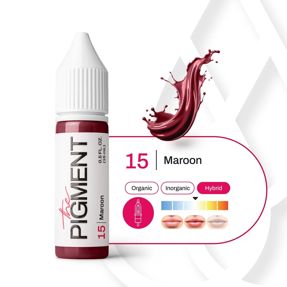 The Pigment 15 Maroon Pigment (15ml)