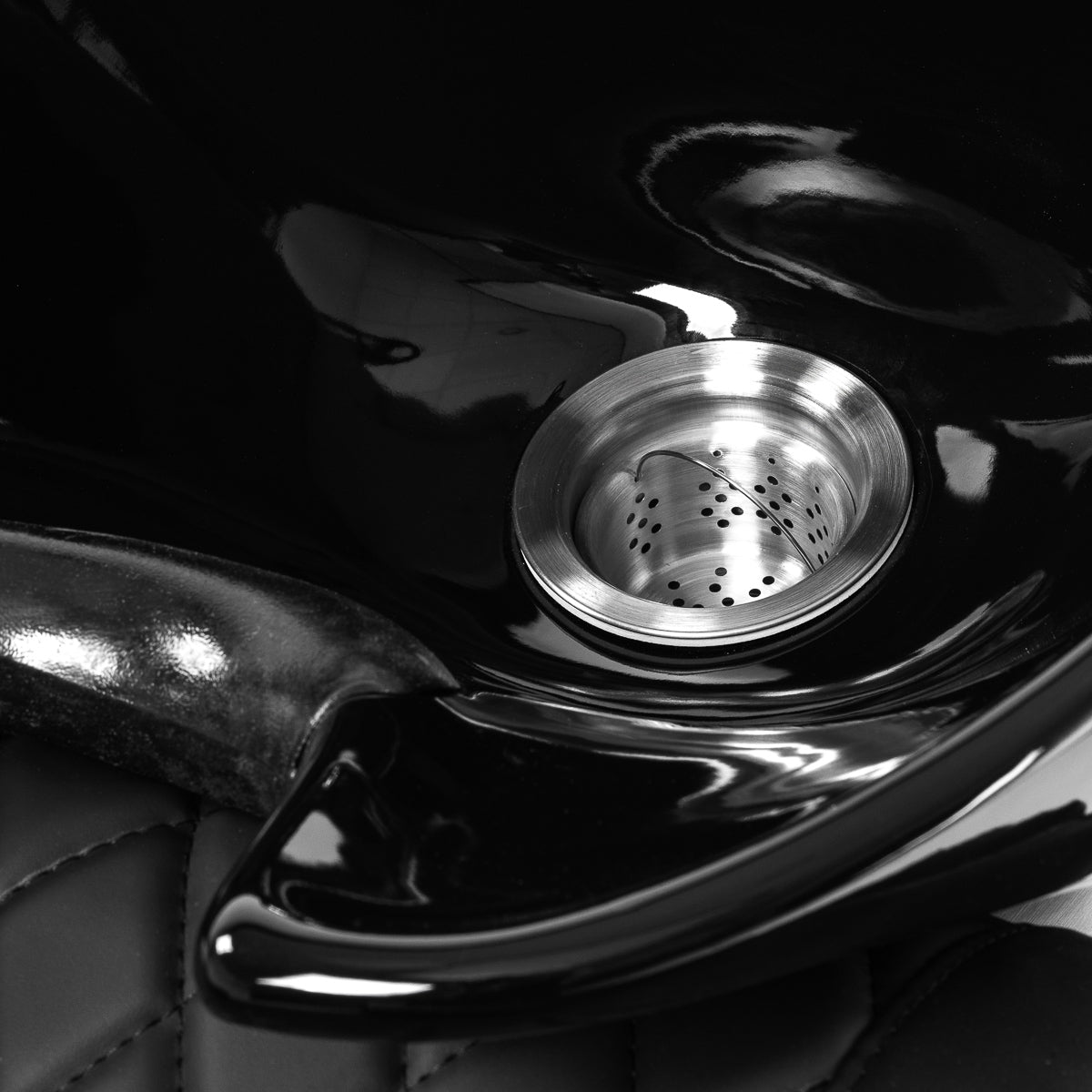 Gabbiano hairdressing wash unit Sylvia black - BVShop