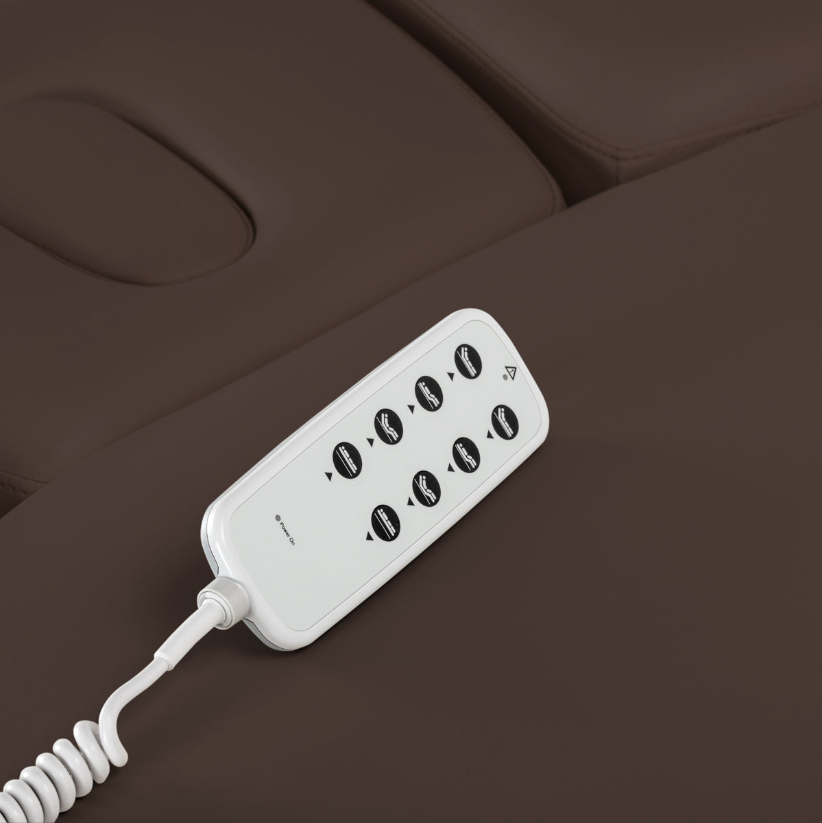 Sillon Relax · dark brown / light brown · handheld remote