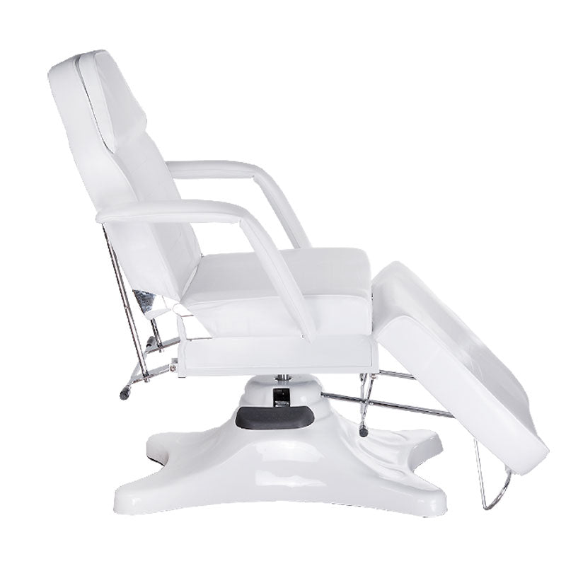 Fotel kosmetyczny hydrauliczny BD-8222 White - BVShop