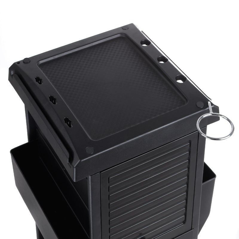 4-Pomocnik fryzjerski z żaluzją NG-ST006 Czarny-4