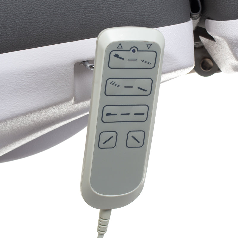 Elektryczny fotel kosmetyczny Mazaro BR-6672 Szary - BVShop