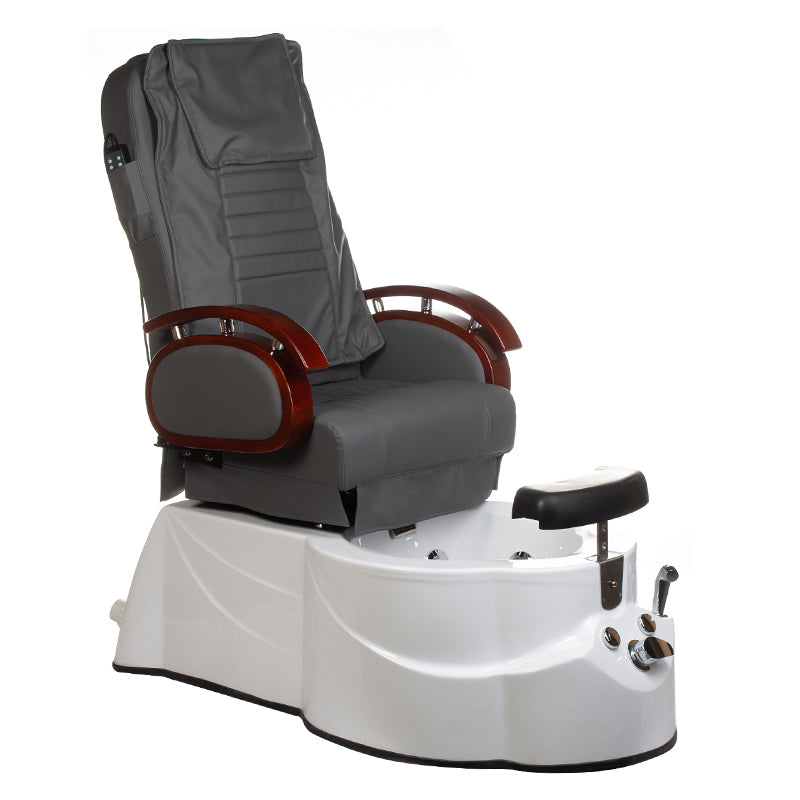 Armchair for Pedicure with Massage BR-3820D Gray - BVShop