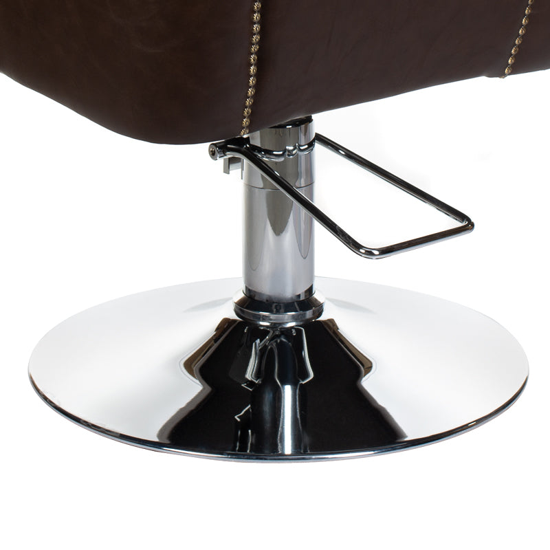 Fotel fryzjerski ALBERTO BH-8038 brązowy - BVShop