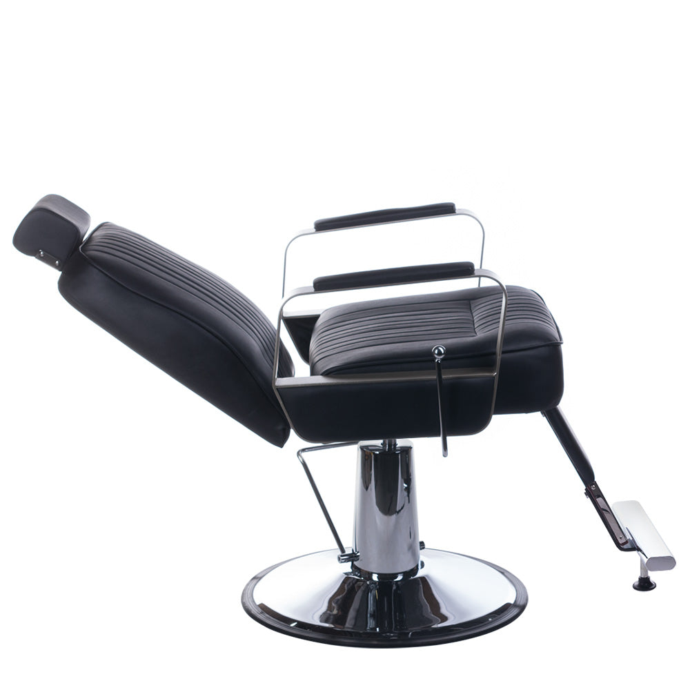 Fotel barberski HOMER BH-31237 Czarny - BVShop