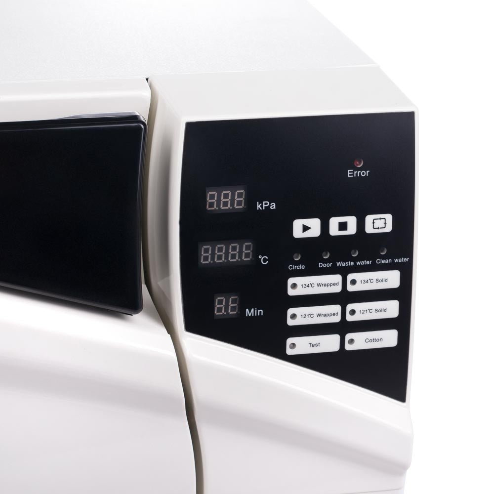 Autoclave Medical SteamIT LCD 12L Class B sterilizer with printer, used for sterilizing medical instruments, by Beauty System.