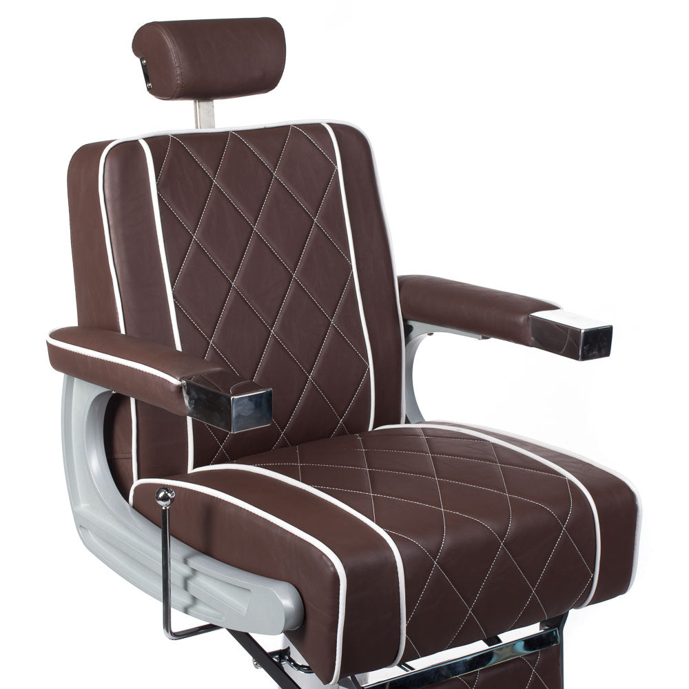 ODYS BH-31825M Barber Chair Matte Brown - BVShop