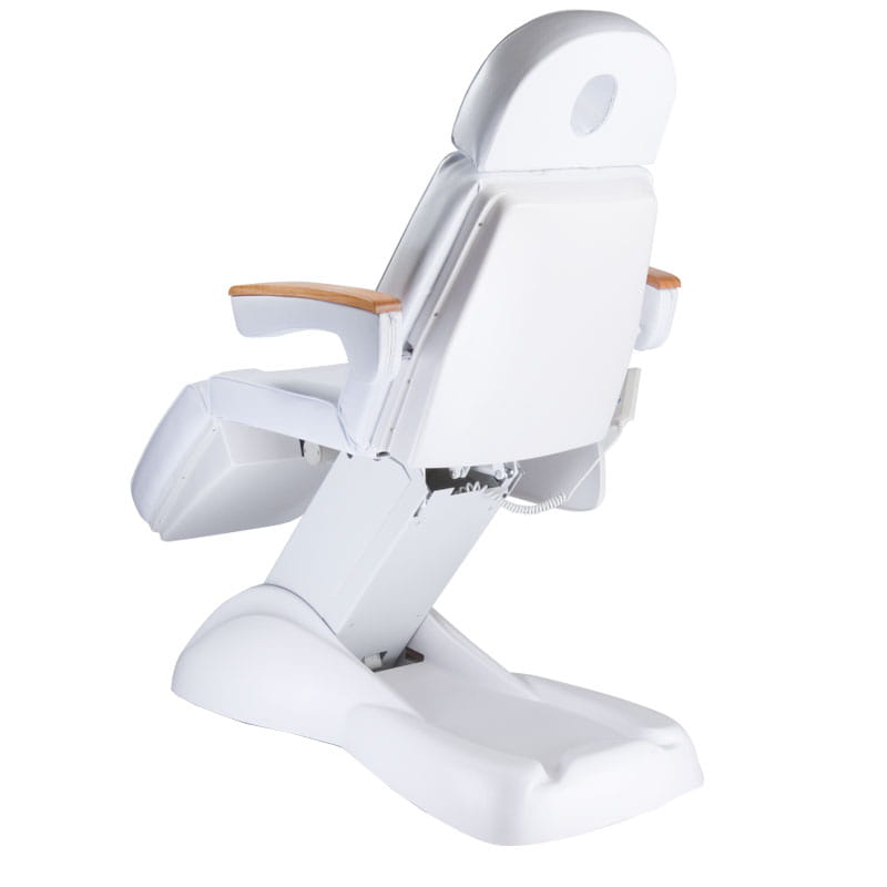 Fotel kosmetyczny elektryczny LUX BW-273B-2 White - BVShop