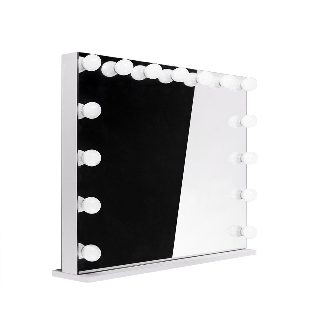 LED-illuminated Mirror HOLLYWOOD 100x80cm 10080Z - BVShop
