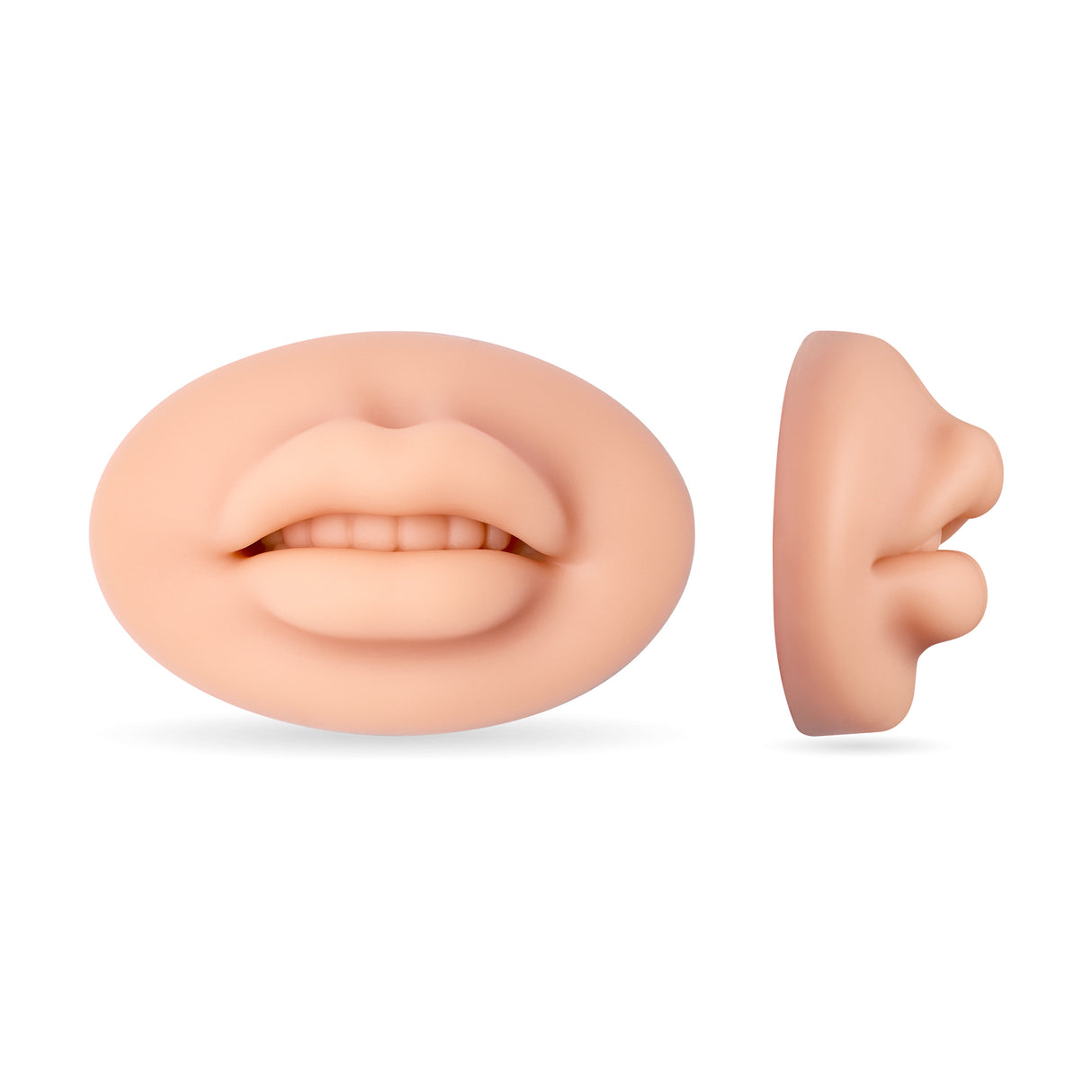 Swiss Color 3D Practice Lip Soft Silicone Light/Dark