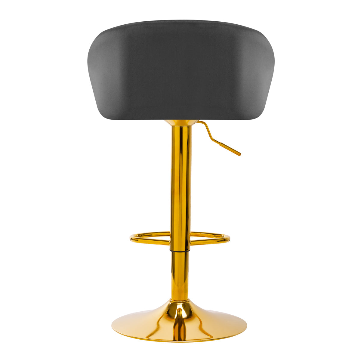 4Rico Bar Hocker QS-B16G velvet gray - BVShop