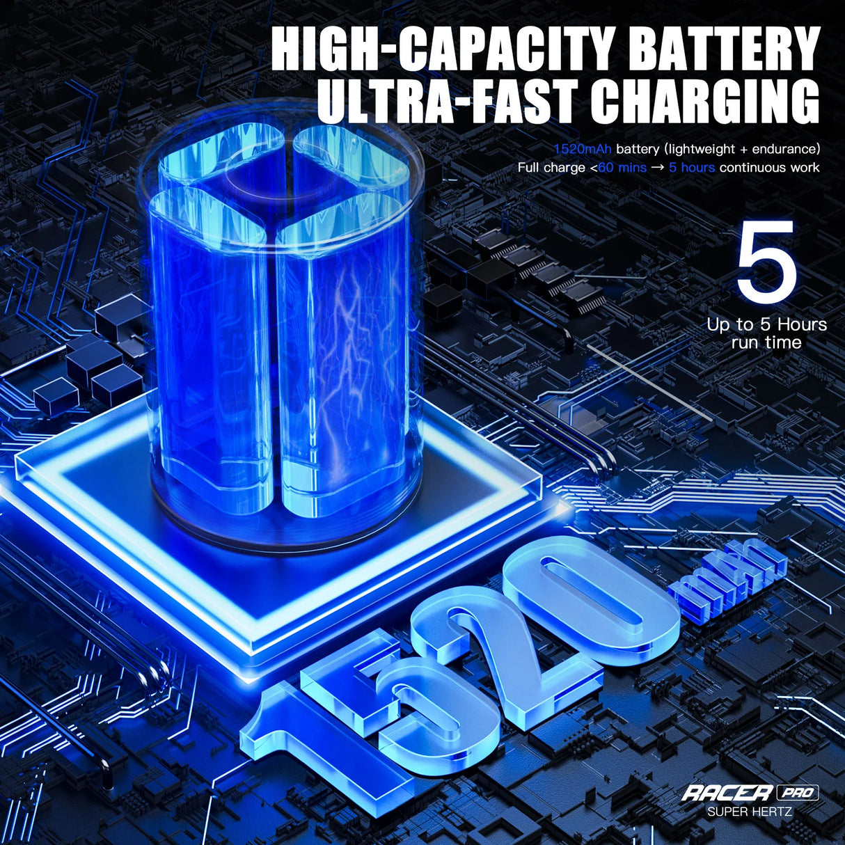 Mast Racer Pro Pink Wireless Tattoo Pen 4.2mm Stroke