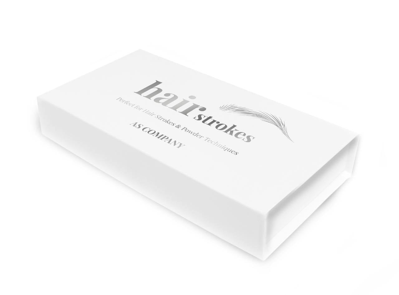 AS COMPANY Eyebrow Set Hair Strokes Hybrid Organic-Based 7×6ml - BVShop