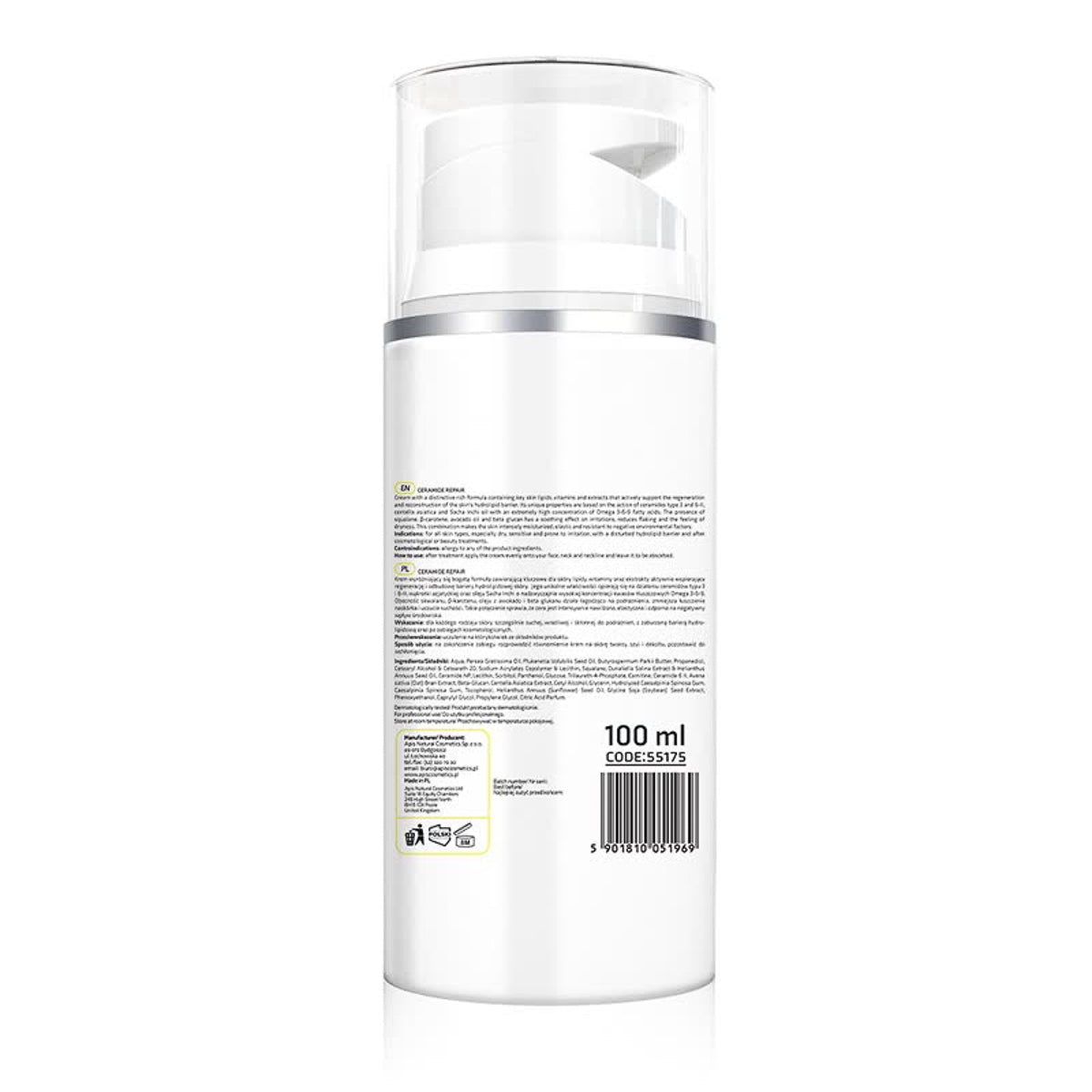 Apis CERAMIDE REPAIR Regenerating cream with ceramides and Omega 3-6-9 acids 100 ml - BVShop