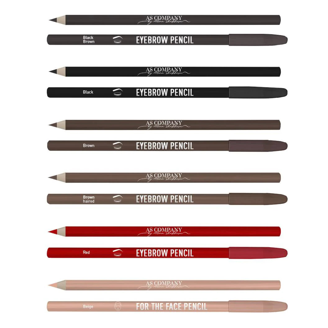 AS COMPANY Pencil for sketching Black Brown - BVShop
