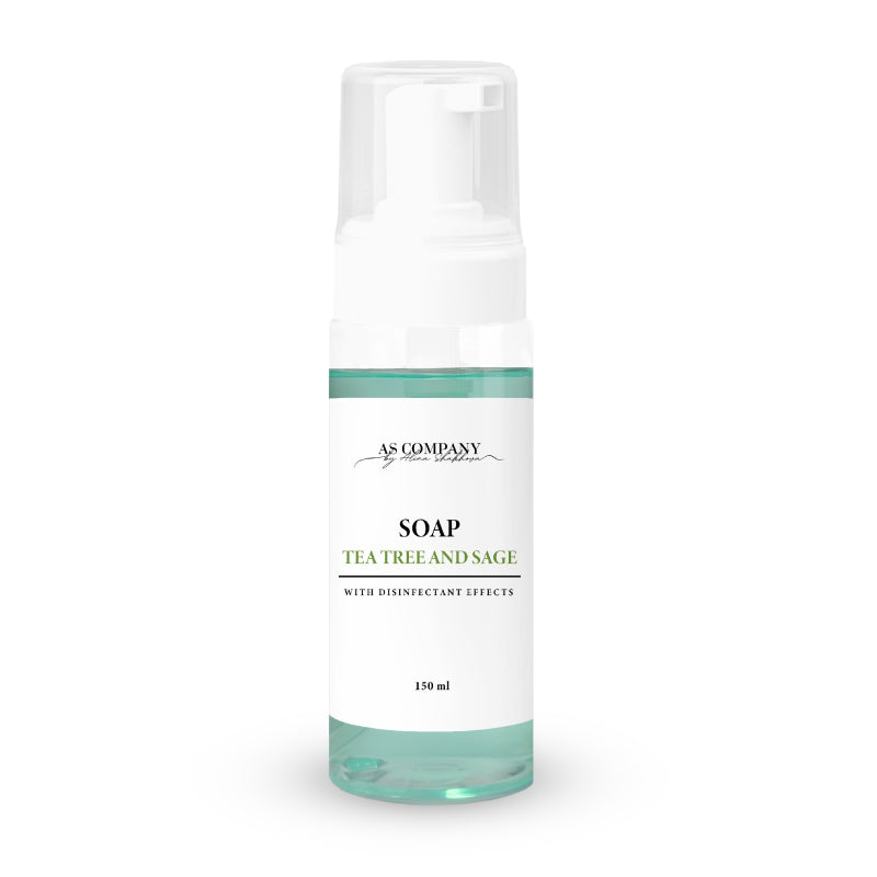 AS COMPANY Liquid Soap / Foam Tea Tree and Sage 150ml - BVShop