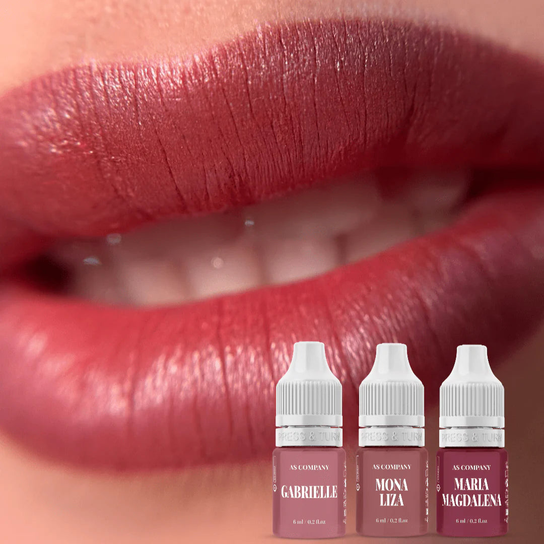 LIP SET - PARADISE BY ALINA SHAKHOVA 6 pcs / 6 ml - BVShop