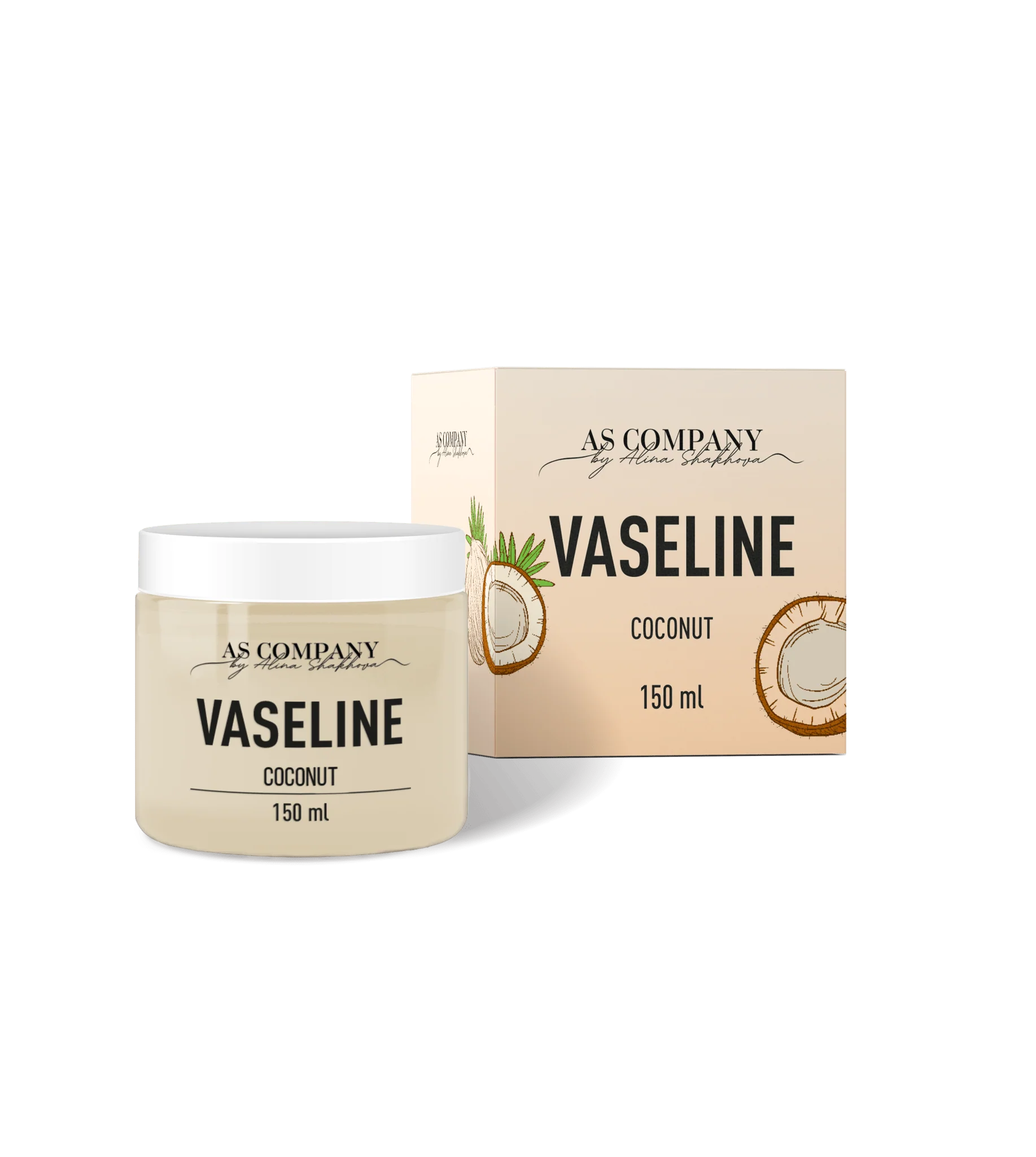 AS COMPANY Vaseline Coconut 150ml - BVShop