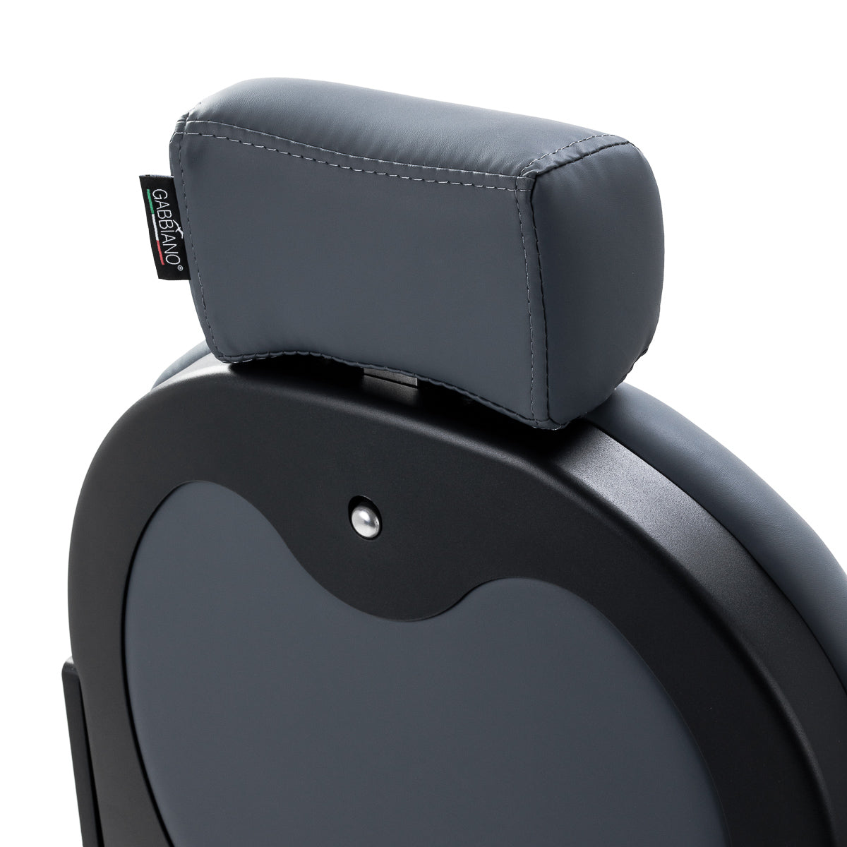 Barber chair Gabbiano Niccolo graphite buttonless - BVShop