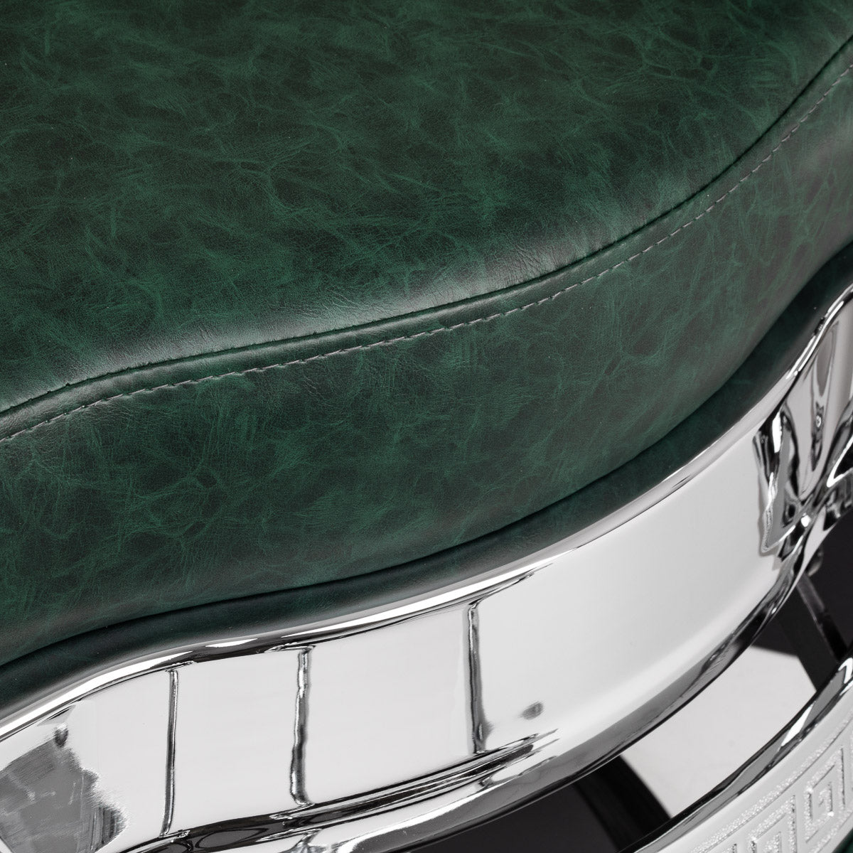 Barber chair Gabbiano President green Chrom - BVShop