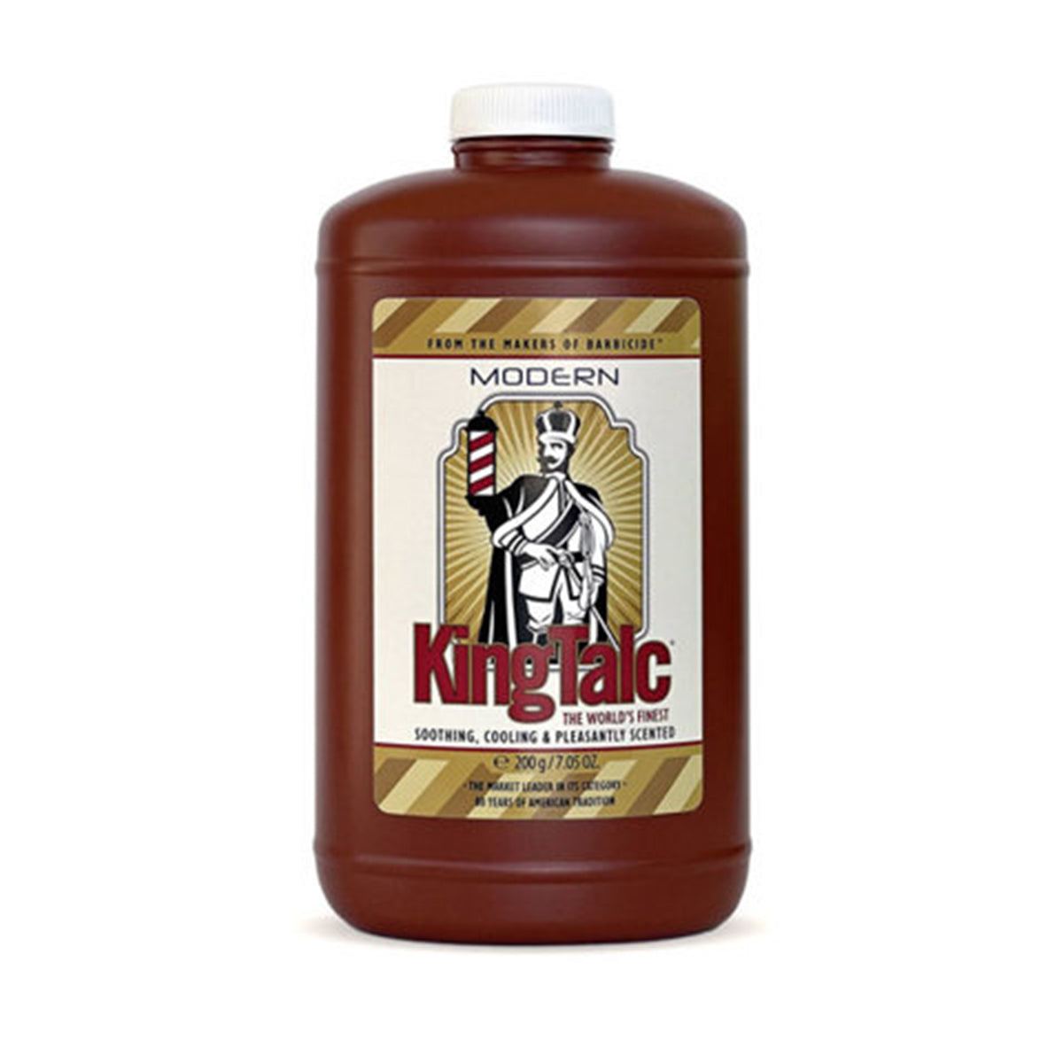 Barbicide king talc talc for skin Modern 200 g - BVShop