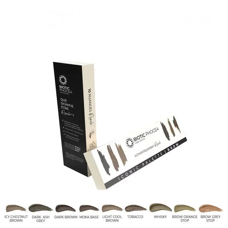 Biotic Phocea Airless Line ICONIC Brow Palette 10x5ml - BVShop