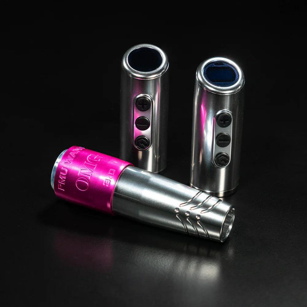 Bishop PMU Wand Hot Pink Wireless Machine Kit Stroke 3.0mm - BVShop