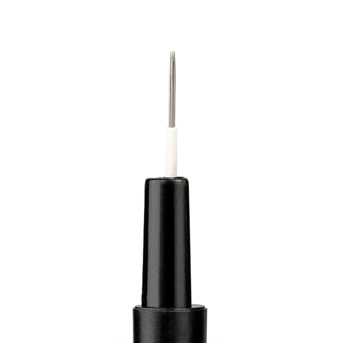 PhiBrows Blade & Shade KIT S 10pcs — close-up of the shading needle end
