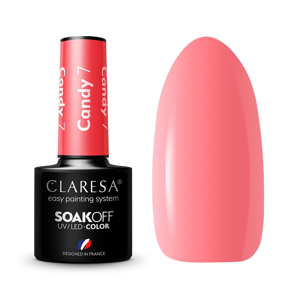 CLARESA Hybrid nail polish CANDY 7 - BVShop