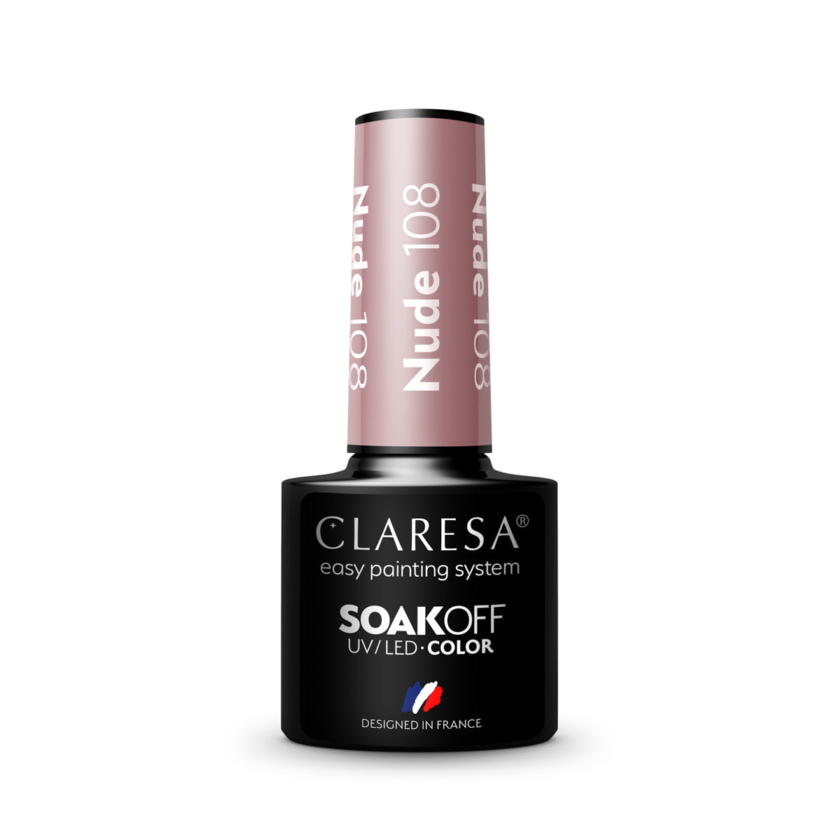 CLARESA Hybrid nail polish NUDE 108 -5g - BVShop