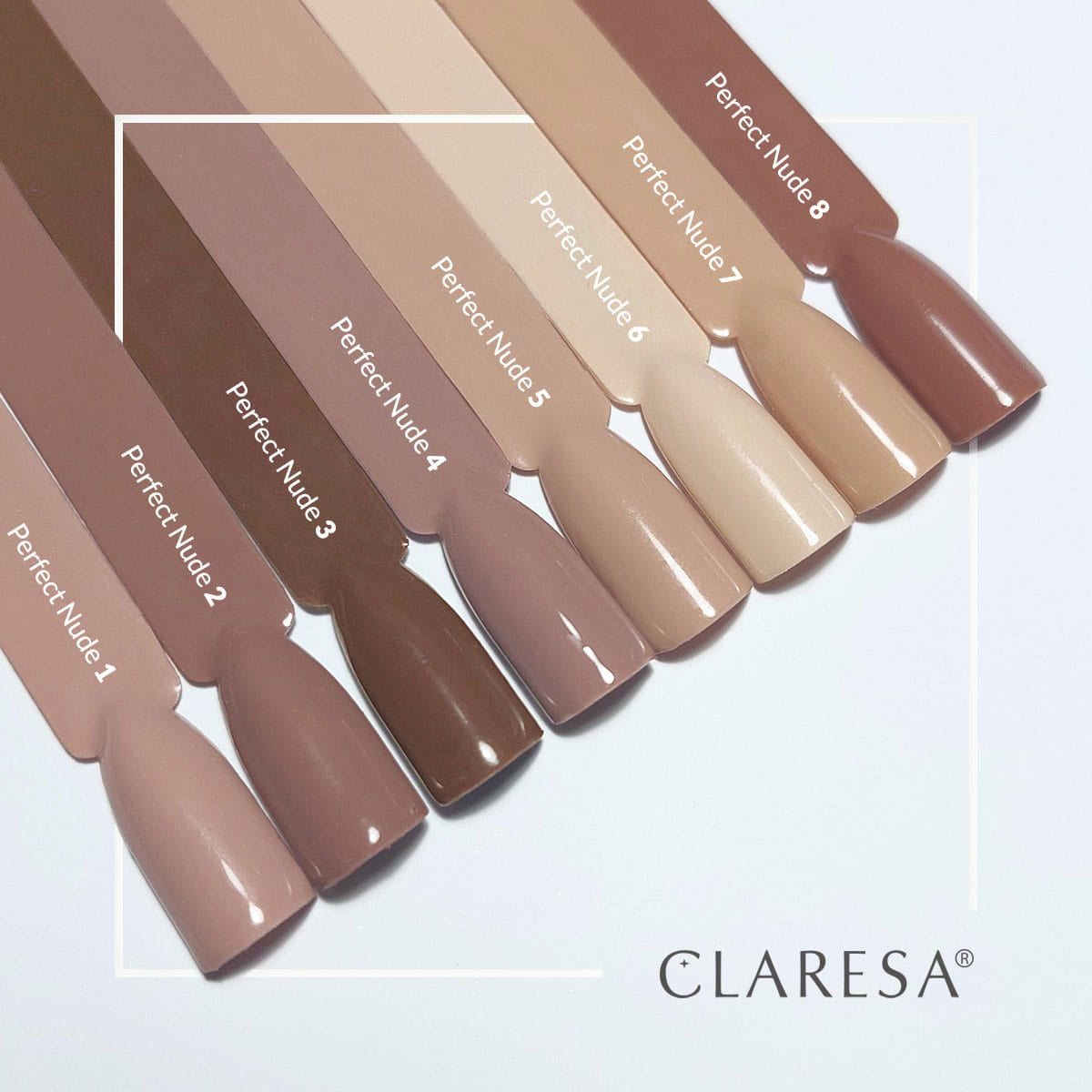 CLARESA Hybrid nail polish PERFECT NUDE 4 -5g - BVShop