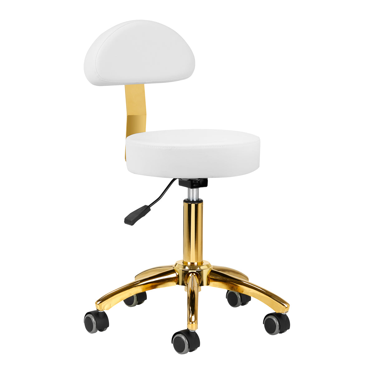 Cosmetic stool AM-304G white - BVShop