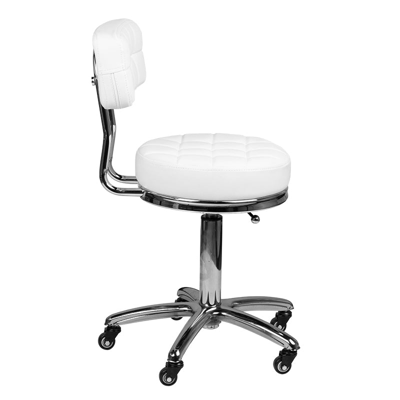 Cosmetic stool am-877 white - BVShop