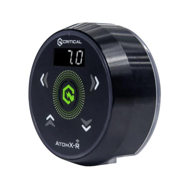 Critical Tattoo Power Supply Atom X-R Black/Black - BVShop