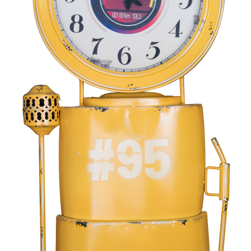 Decoration clock, distributor yellow - BVShop