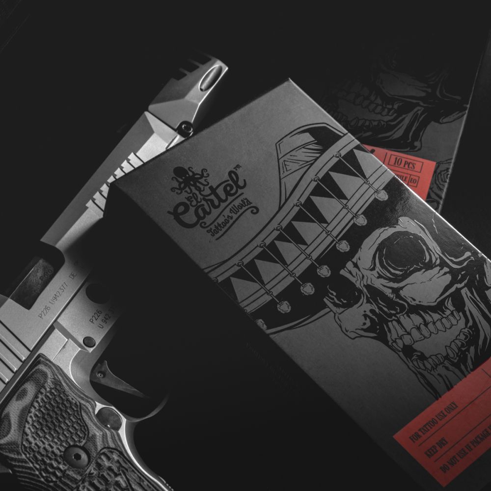 EL CARTEL V2 Tattoo Cartridges 0.18mm 5rl Super Long Taper 10pcs. - BVShop