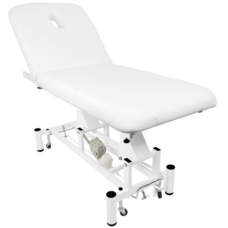 Electric bed for massage azzurro 684 1 strong White - BVShop