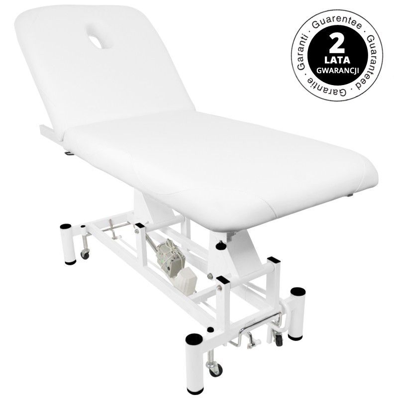 Electric bed for massage azzurro 684 1 strong White - BVShop