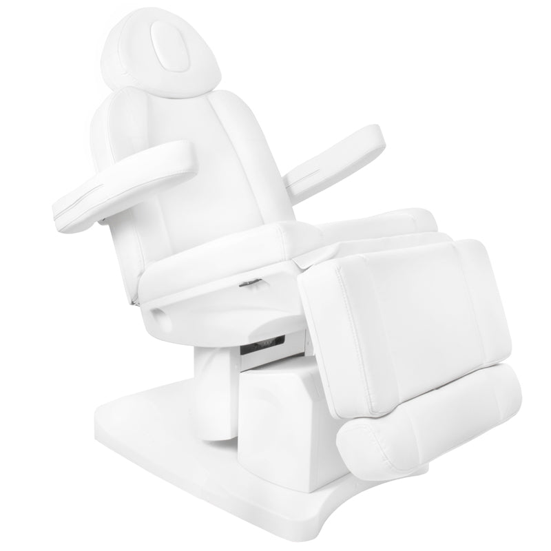 Electric cosmetic chair azzurro 708a 4 strong. white heated - BVShop