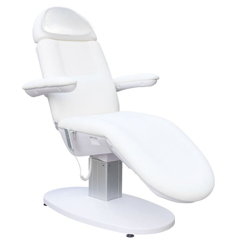 Electric cosmetic chair eclipse 4 strong. white - BVShop