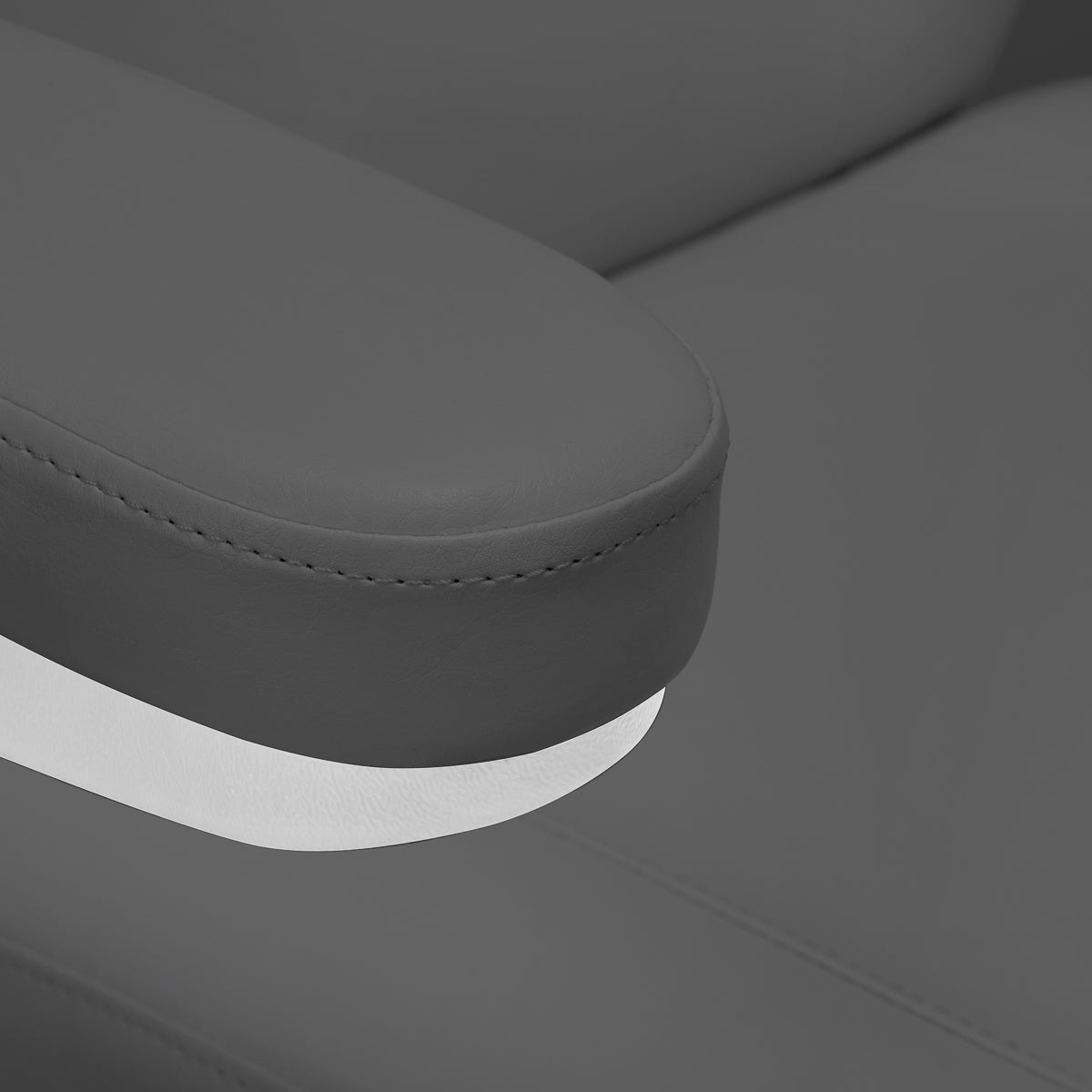 Electric cosmetic chair SILLON CLASSIC 4 motors with cradle gray - BVShop