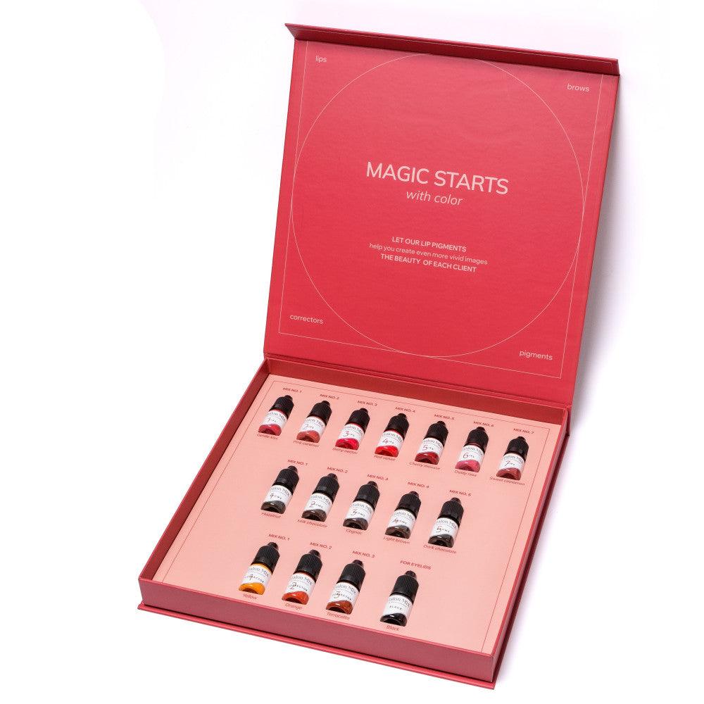 Etalon Mix Big Pigment Set By Albina Lazareva 16x5ml - BVShop