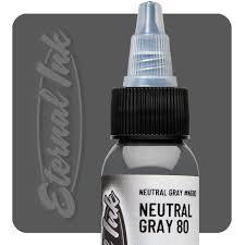 Eternal Ink Neutral Grey - 80% Grey 60ml - BVShop