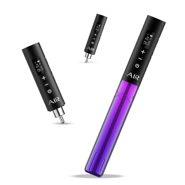 EZ Lola Air Wireless Tattoo And PMU Pen Black Power - Purple Gradient - BVShop