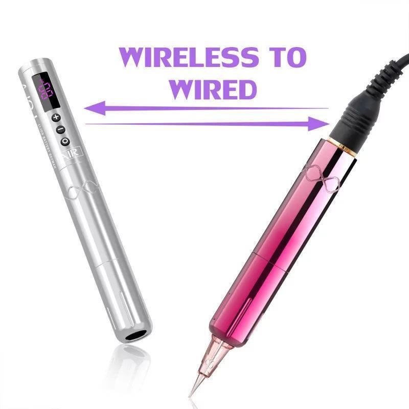 EZ Lola Air Wireless Tattoo And PMU Pen Black Power - Purple Gradient - BVShop
