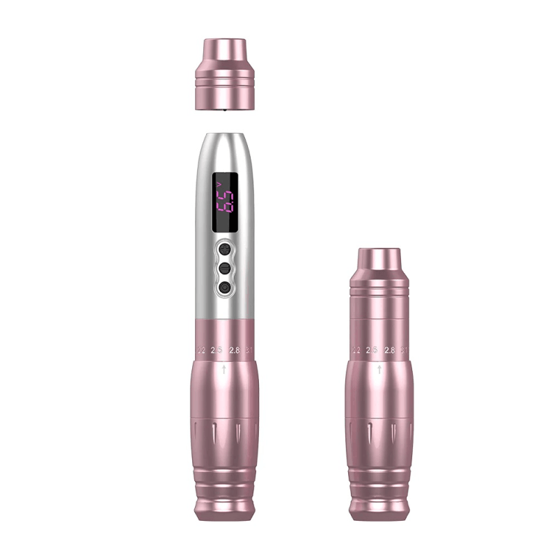 EZ Tattoo Lola Air Pro Wireless PMU Machine Pink - BVShop