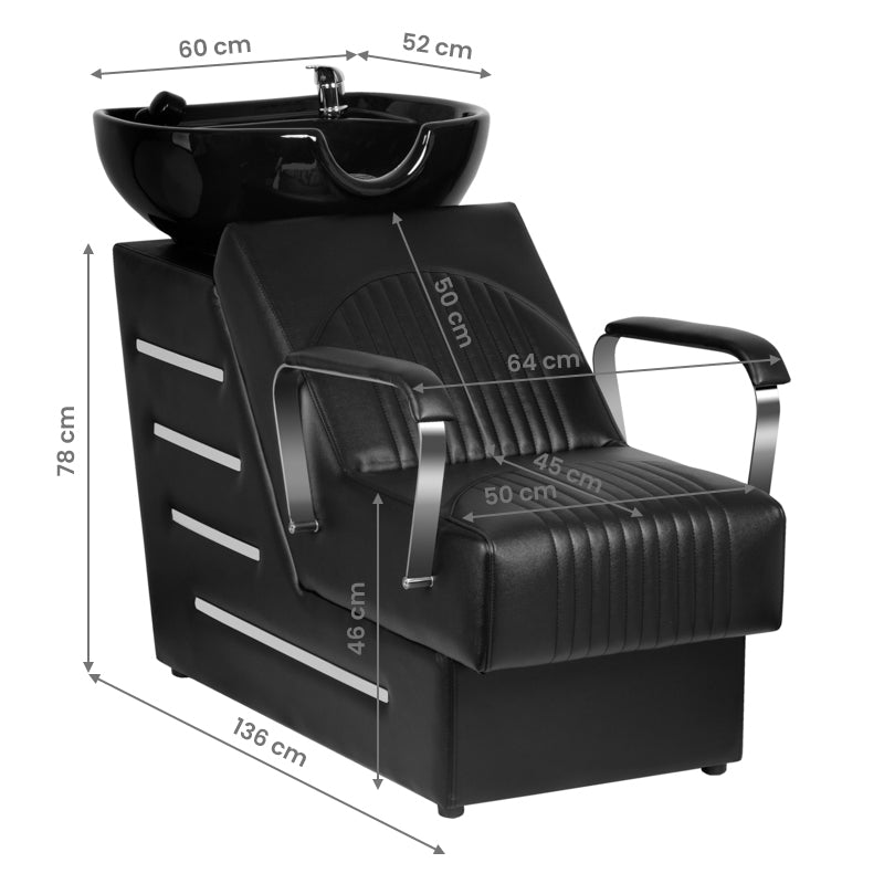 GABBIANO BLACK ORLEAN HAIR WASH UNIT - BVShop