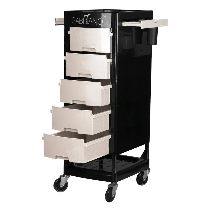 Gabbiano hairdressing assistant ft65 black / white - BVShop