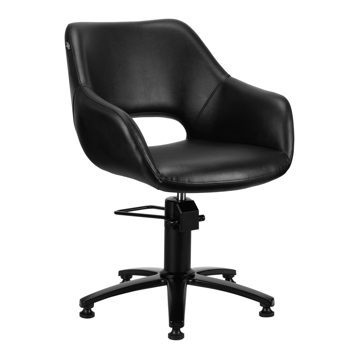 GABBIANO HAIRDRESSING CHAIR LIMA BLACK - BVShop